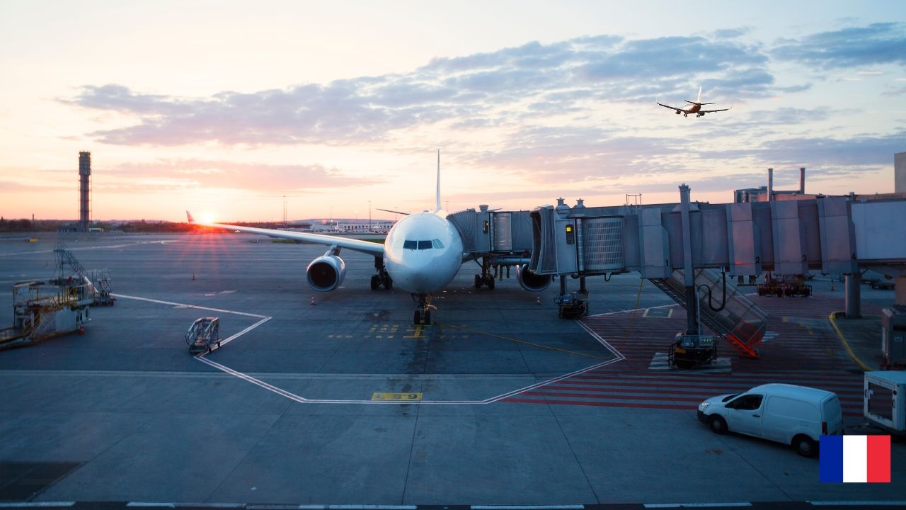 El aeropuerto más usado de Francia es el Aeropuerto Charles de Gaulle (CDG)